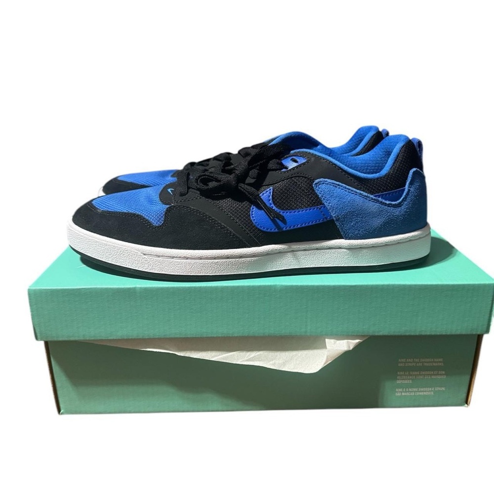 Nike SB Alleyoop Royal Blue Black Men’s Size 9.5 Skate Boarding Shoes CJ0882-004